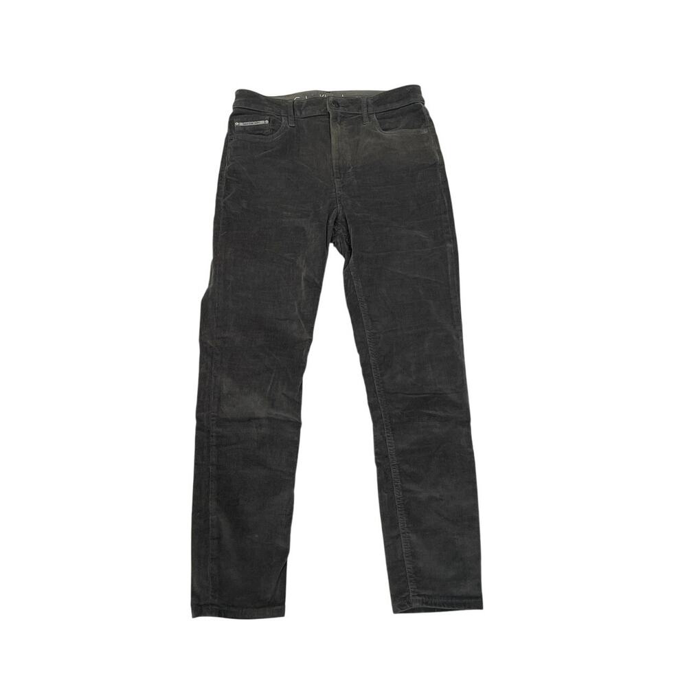 Calvin Klein Jeans Corduroy High Rise Skinny Ankle Pants SZ 29 Casual Streetwear